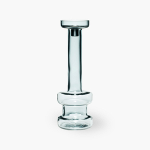Kerzenhalter <br />aus Glas