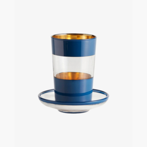 Teeglas <br />mit Untertasse
